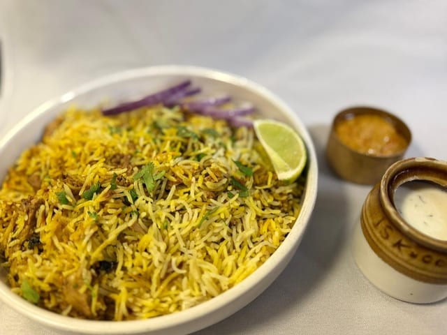 Hyderabadi - Chicken Dum Biryani.